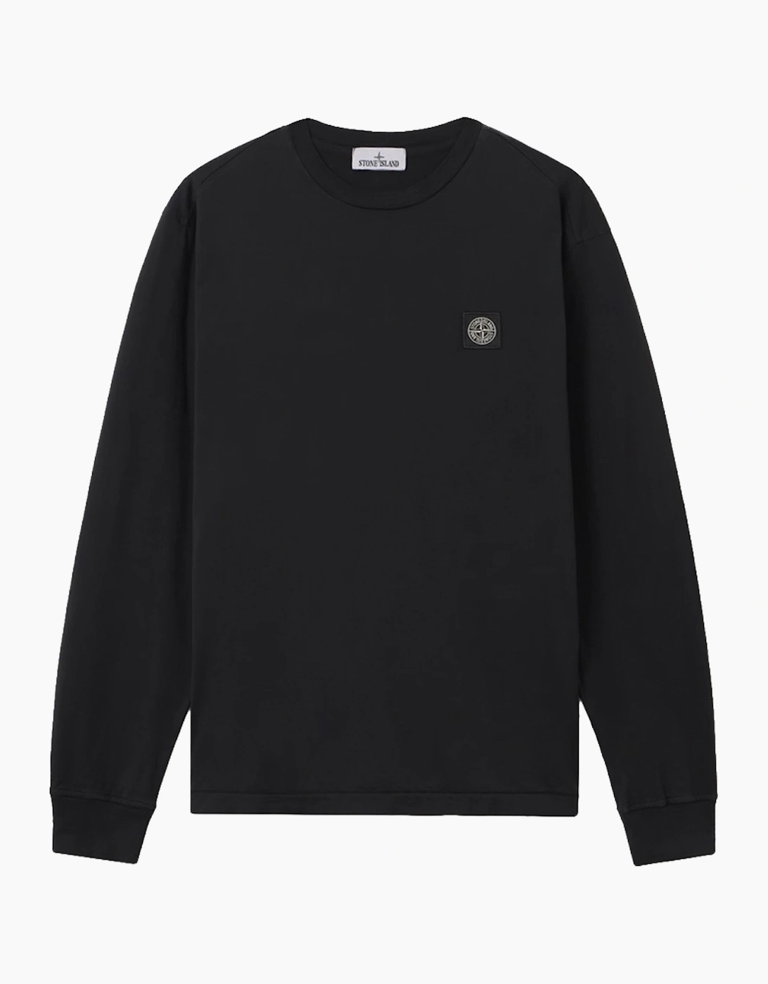 Compass Badge 2100031 Ls Tee Black