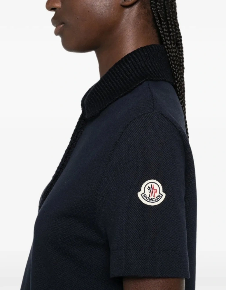 Womens Jersey Dress Navy