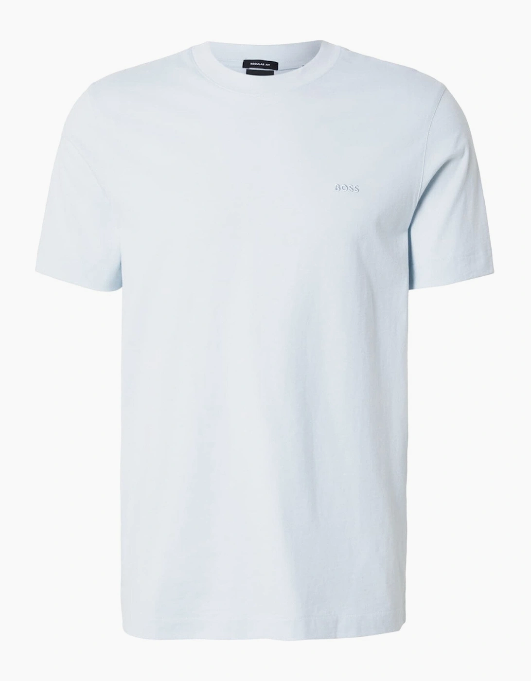 Boss Hugo Boss Men's Thompson 01 T-Shirt Blue - Cream