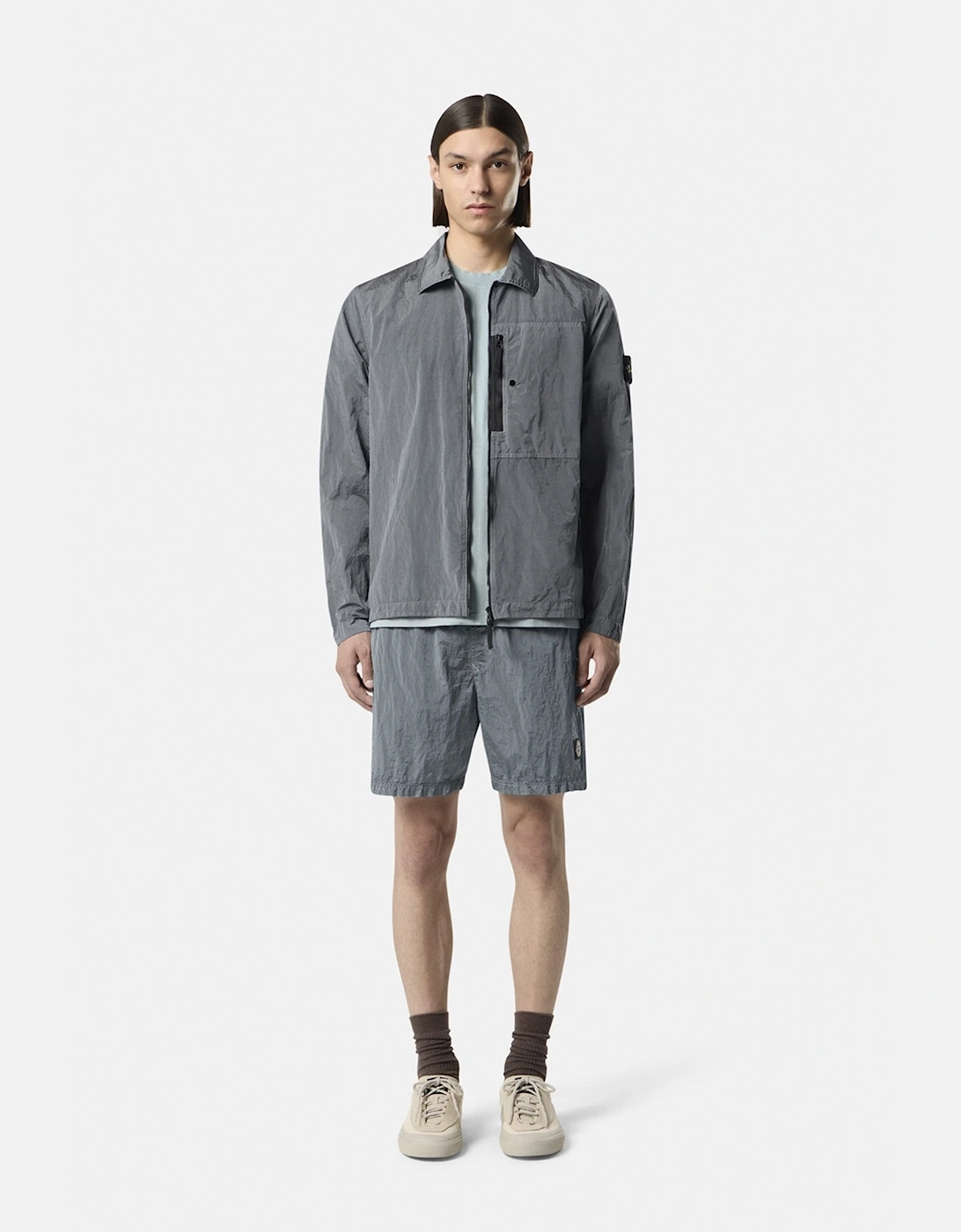 Nylon Metal 1200041 Overshirt Grey