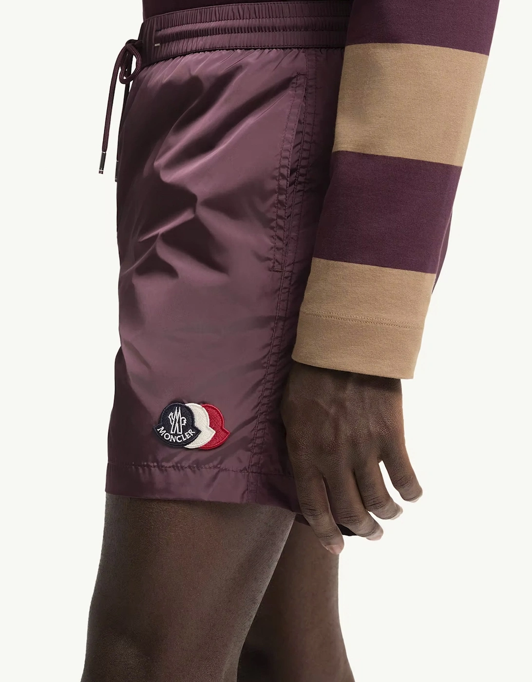 Archive Logo Swimshorts Burgundy