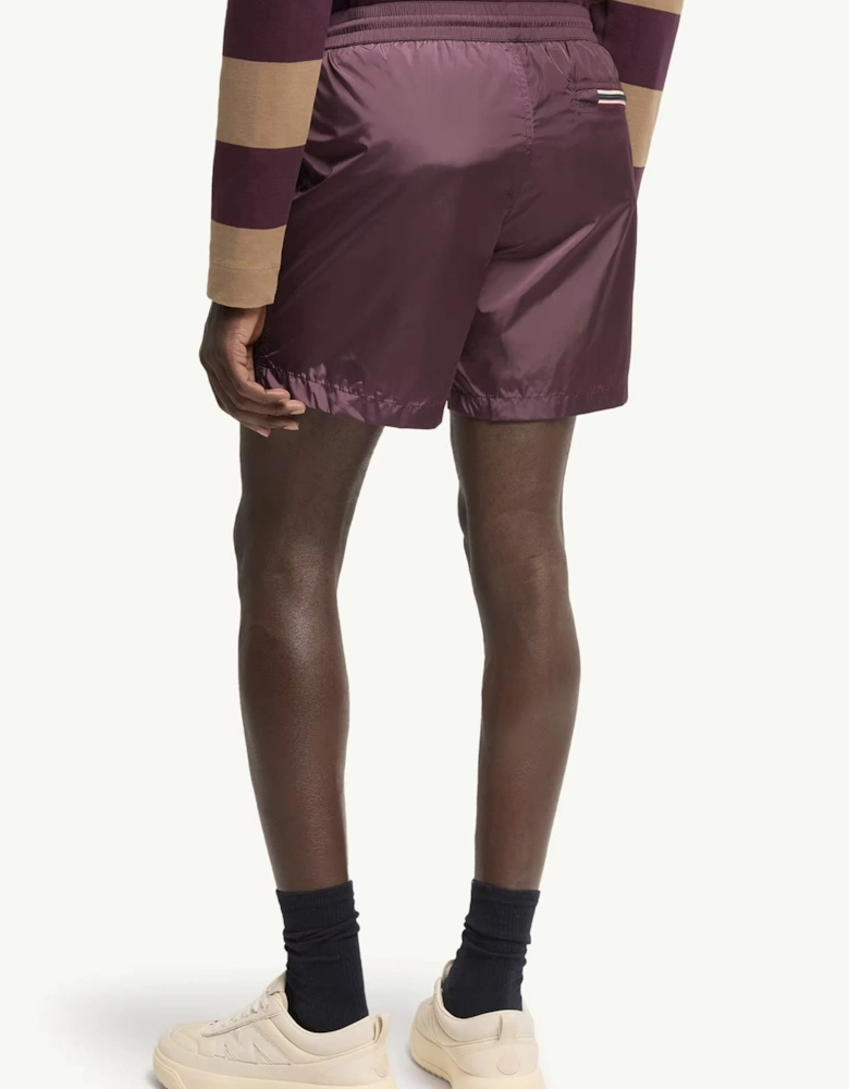 Archive Logo Swimshorts Burgundy