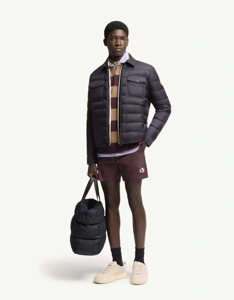Archive Logo Swimshorts Burgundy