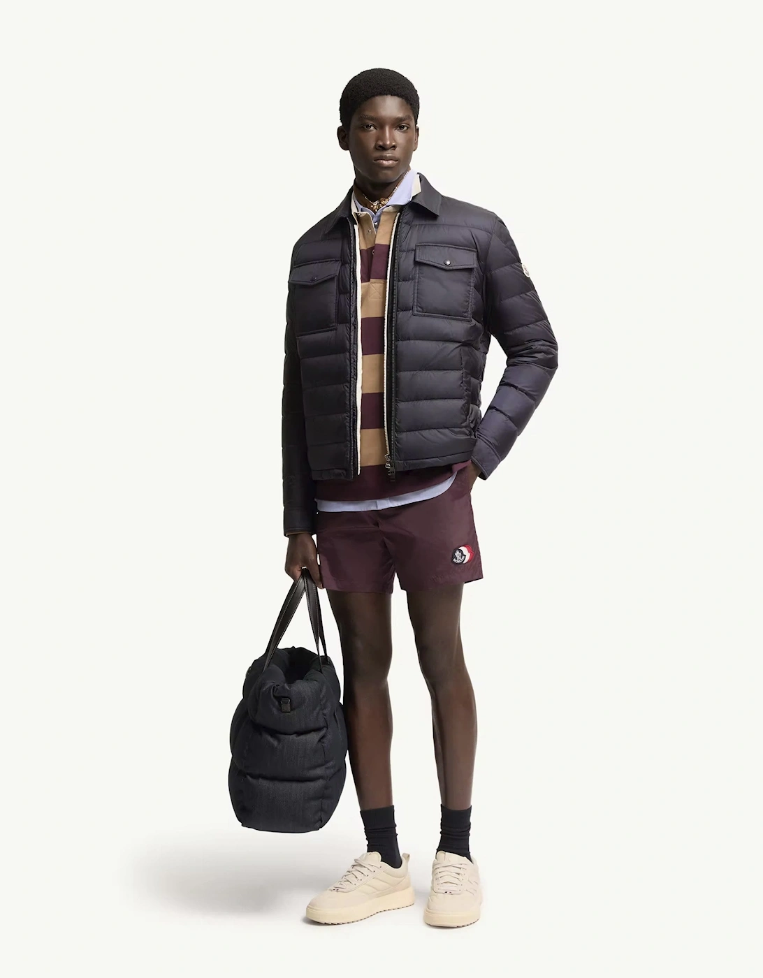 Archive Logo Swimshorts Burgundy