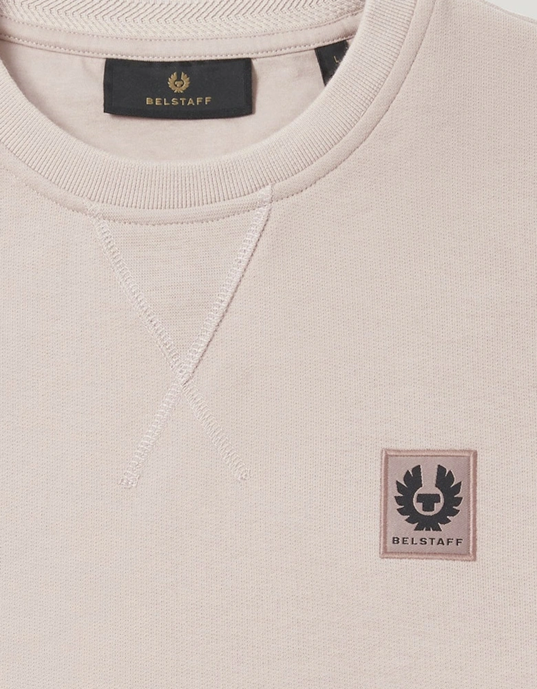 Patch Logo Sweatshirt Dusk Pink