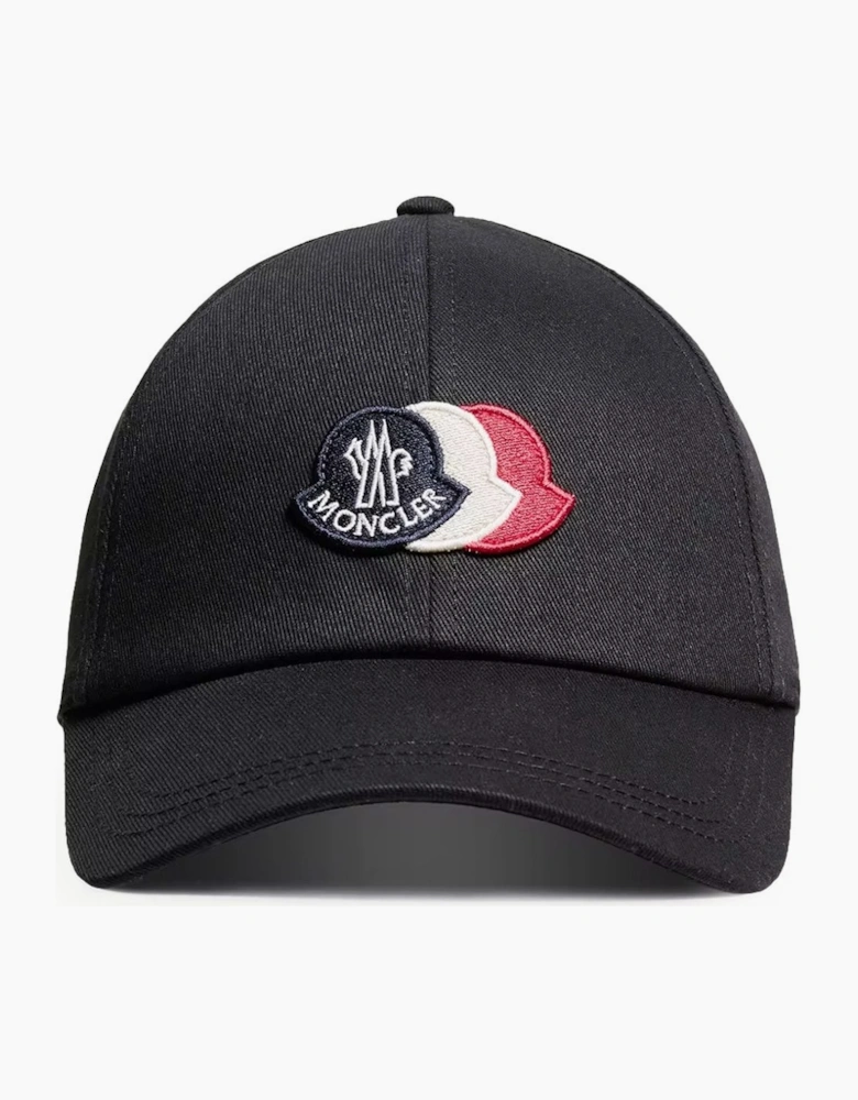 Triple Logo Cap Black