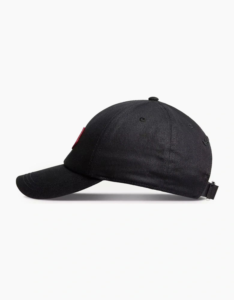 Triple Logo Cap Black