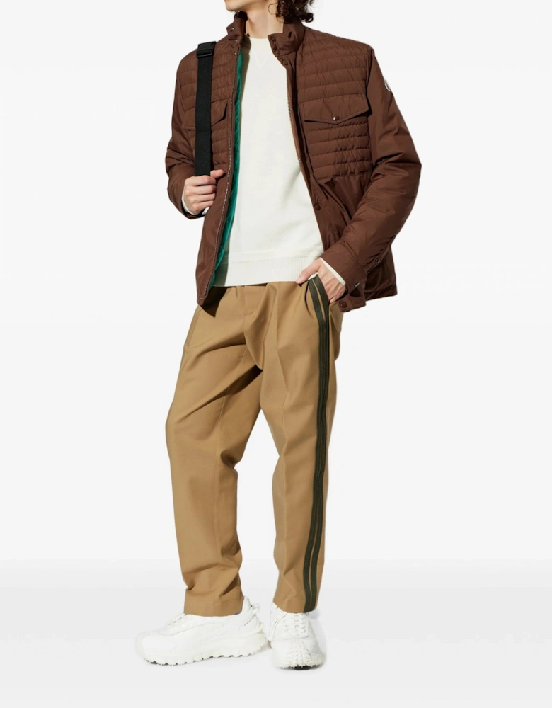 Sleeve Pocket Sweater Cream