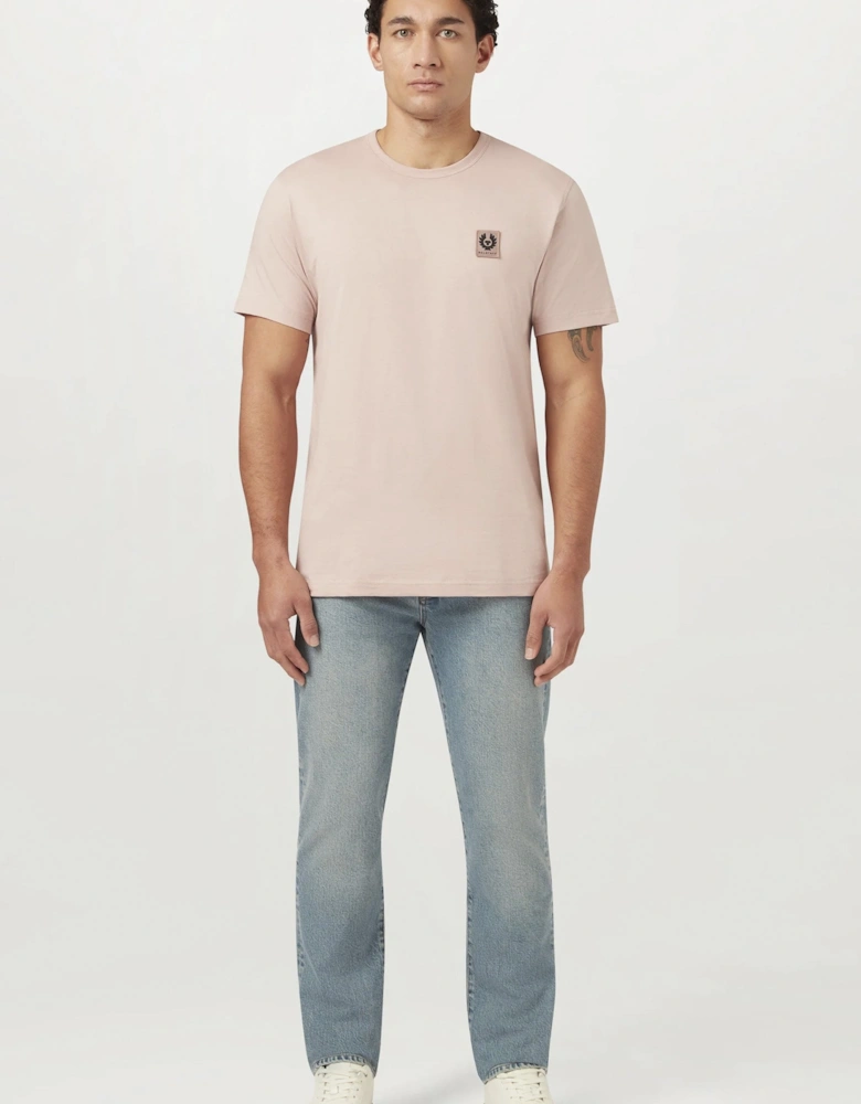 Patch Logo T-Shirt Pink