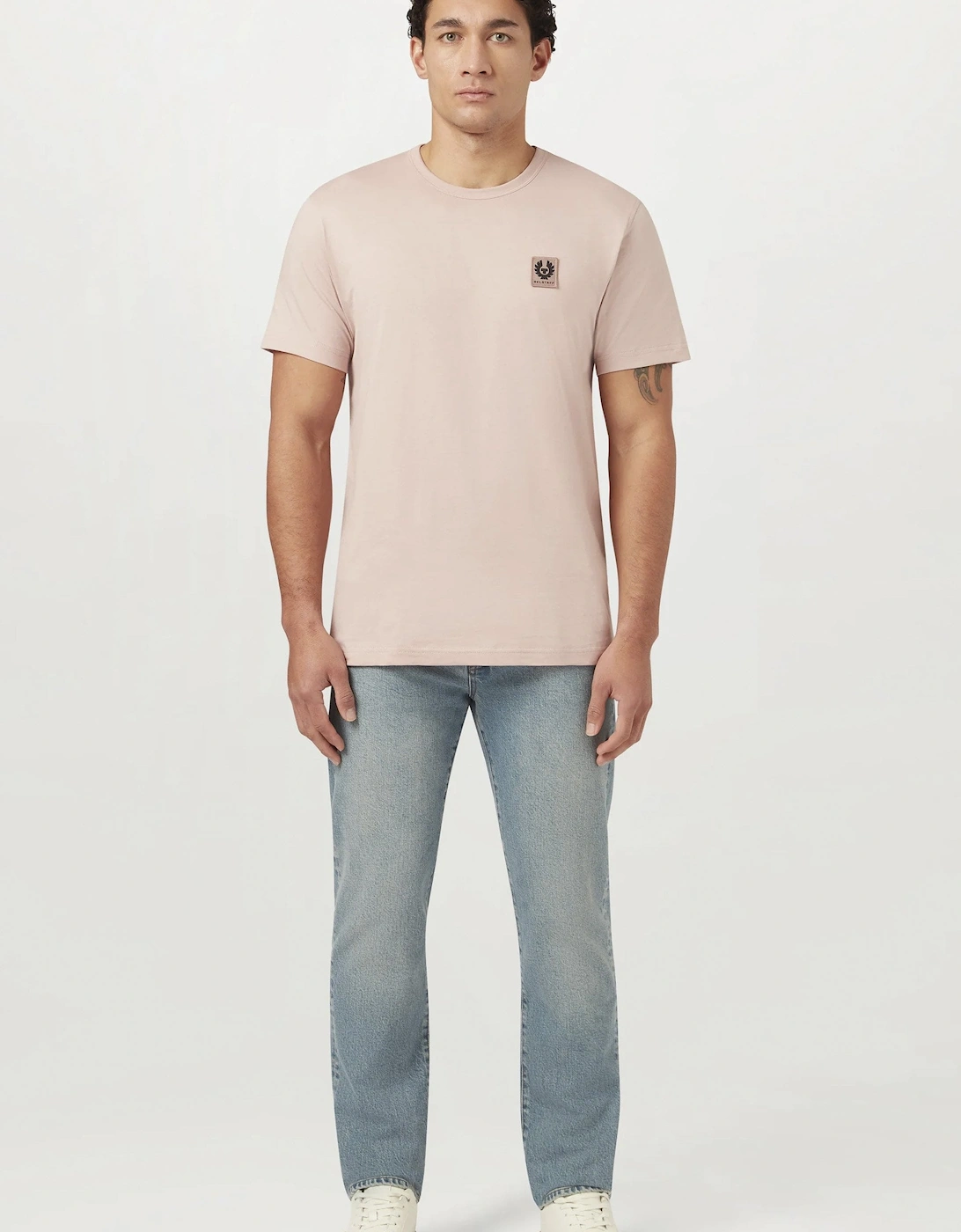 Patch Logo T-Shirt Pink
