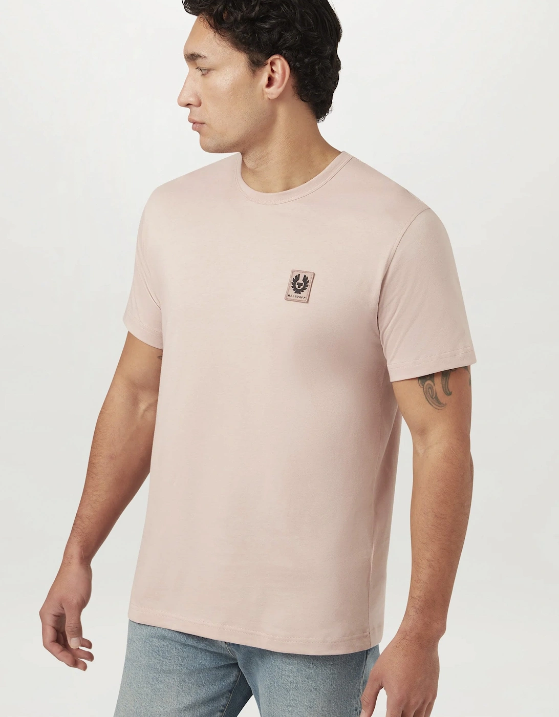 Patch Logo T-Shirt Pink