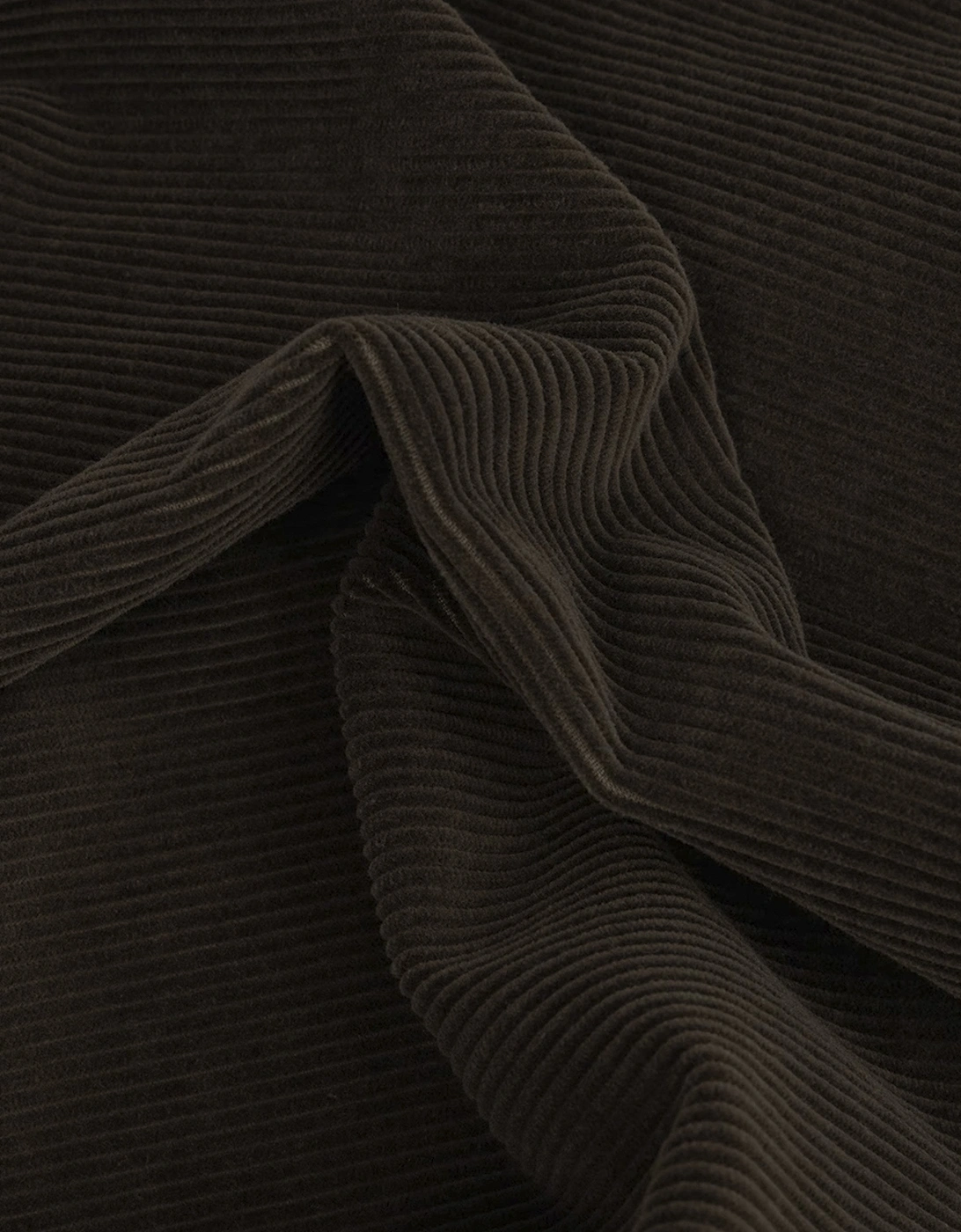 Corduroy 1200016 Overshirt Coal Grey