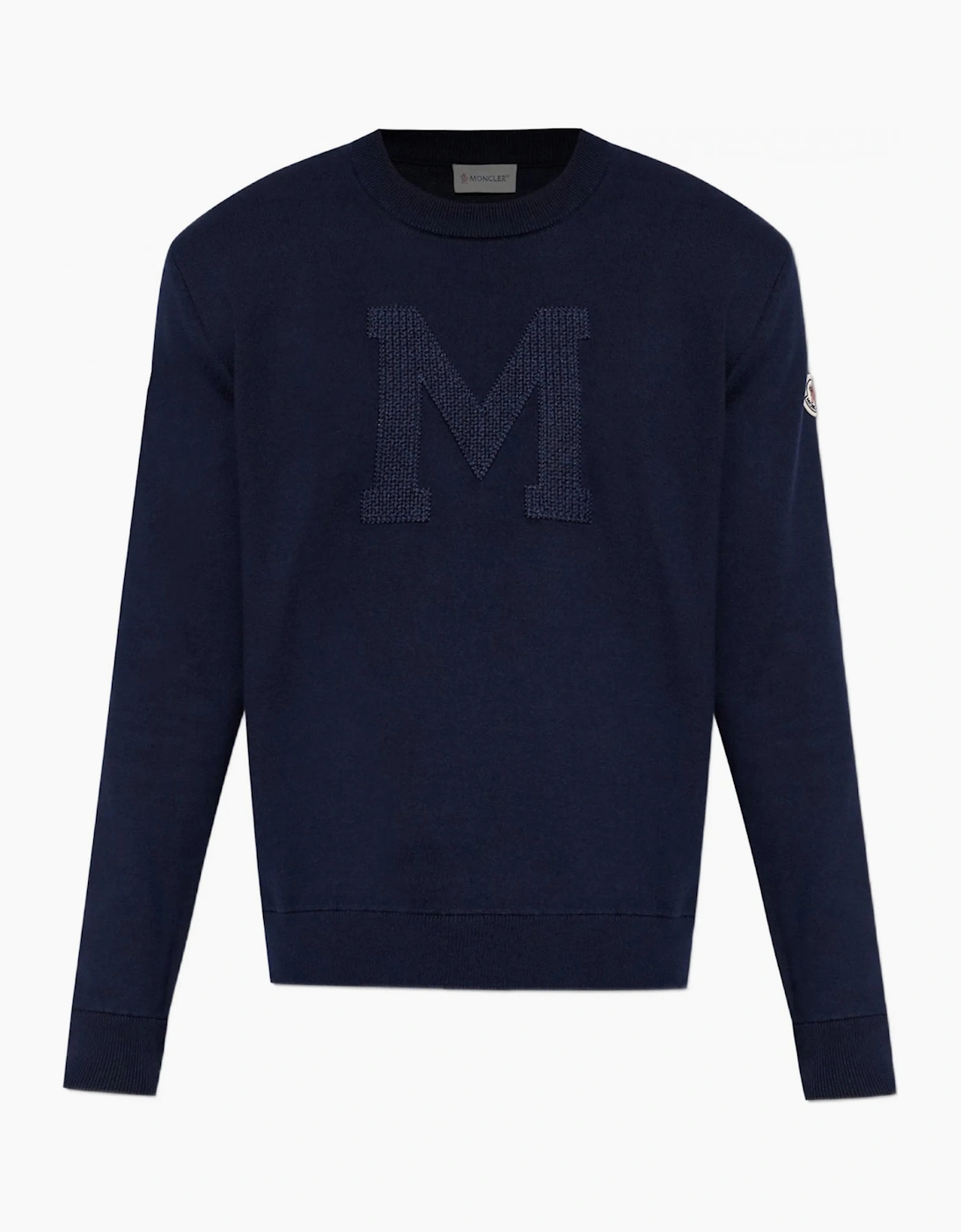 M Logo Crewneck Sweater Navy, 6 of 5