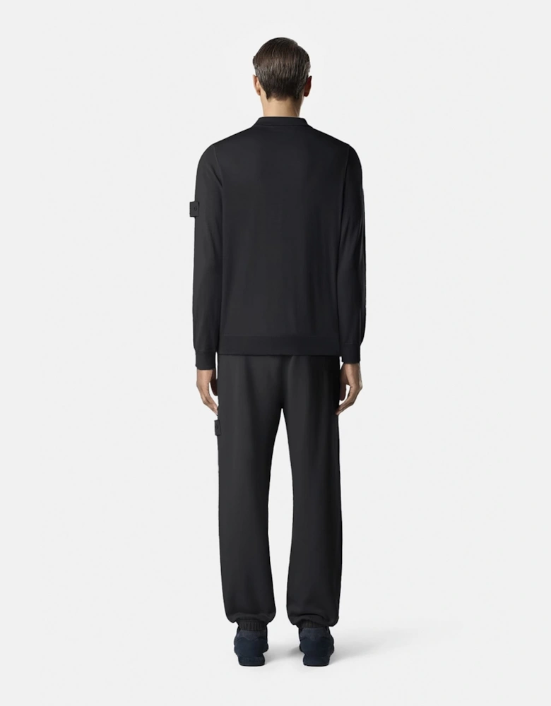 Ghost 5100076 Knitted Polo Black