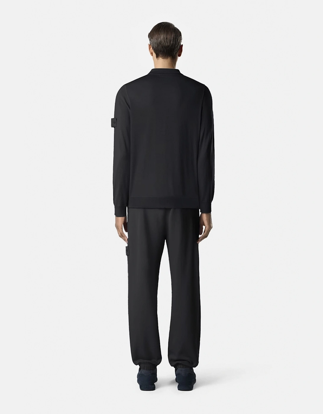 Ghost 5100076 Knitted Polo Black