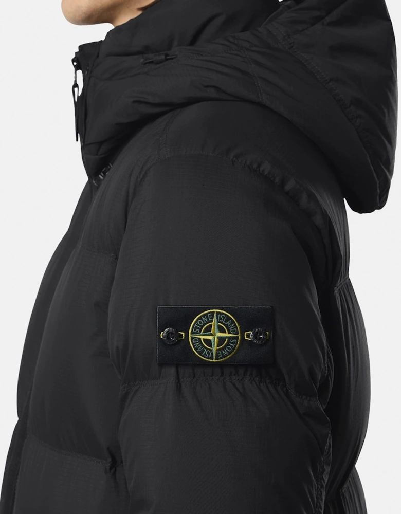 4100013 Matt Ripstop Cordura® Down Jacket Black