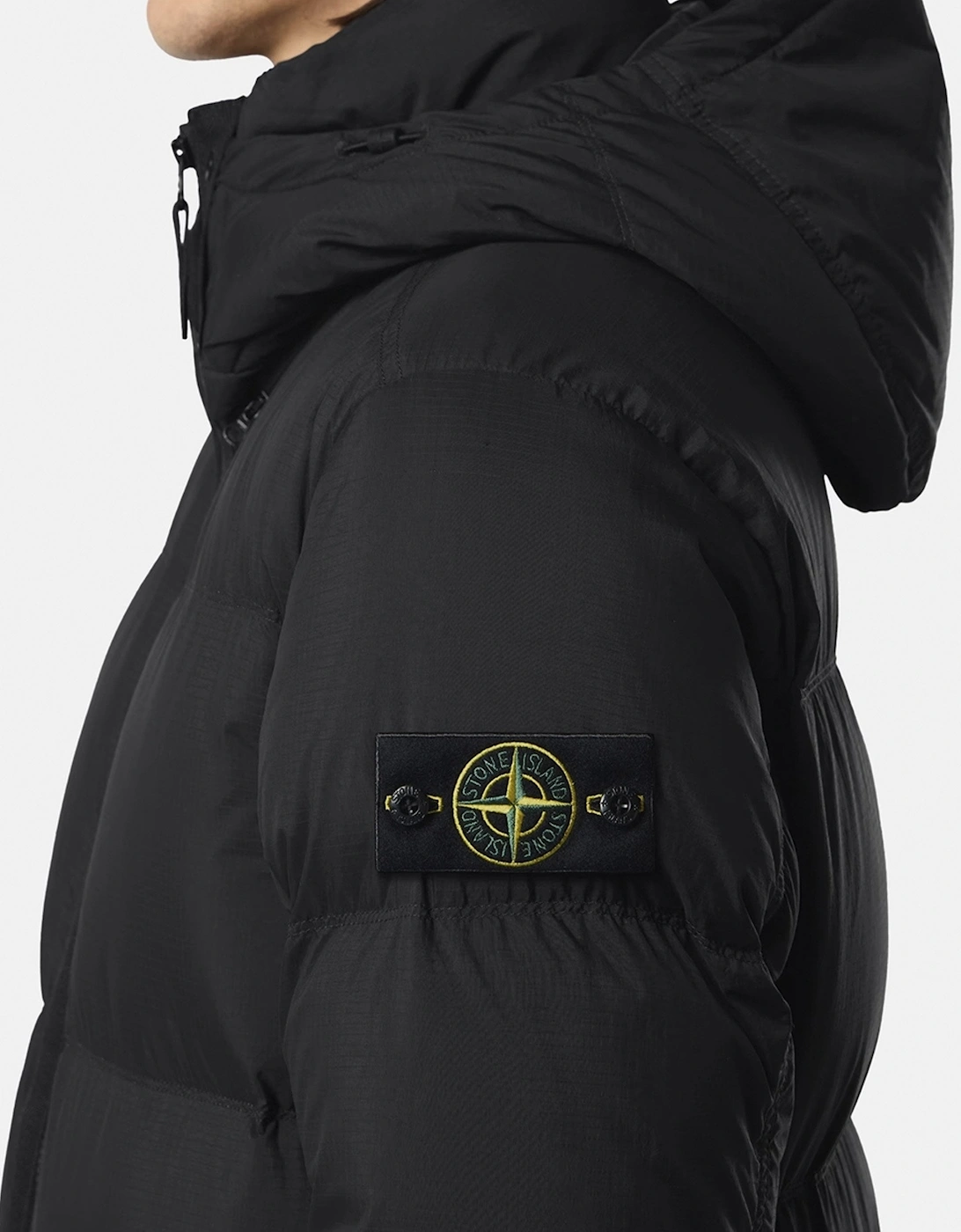 4100013 Matt Ripstop Cordura® Down Jacket Black