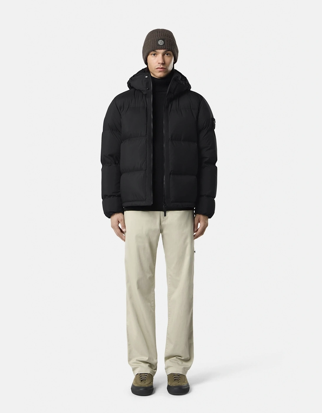 4100013 Matt Ripstop Cordura® Down Jacket Black
