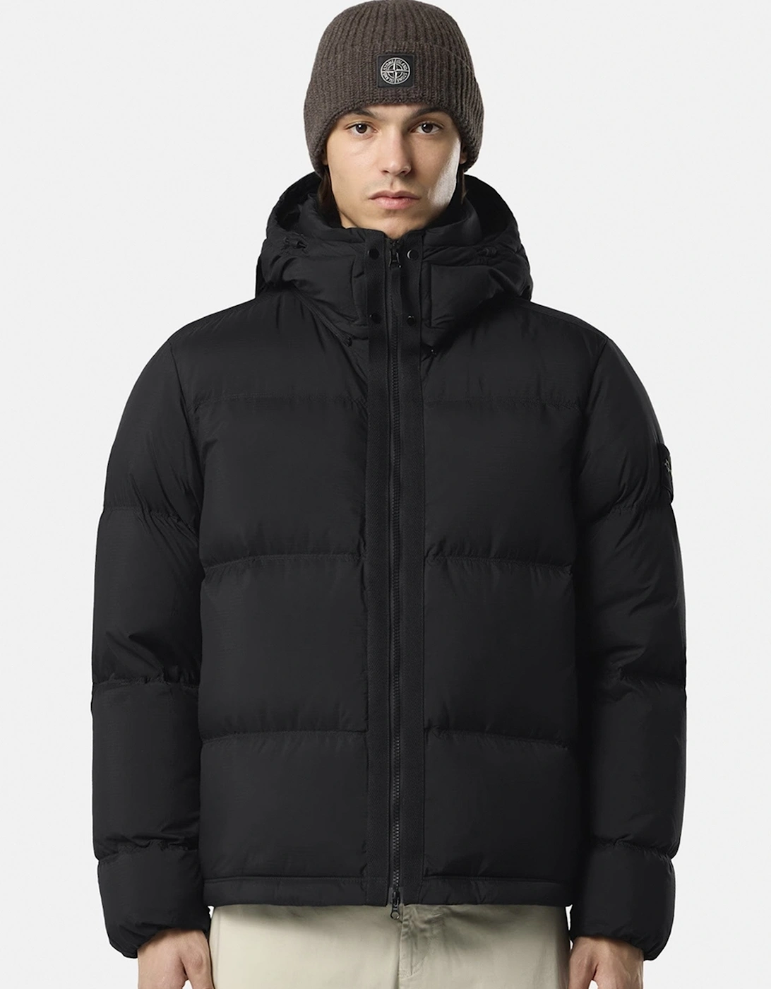 4100013 Matt Ripstop Cordura® Down Jacket Black