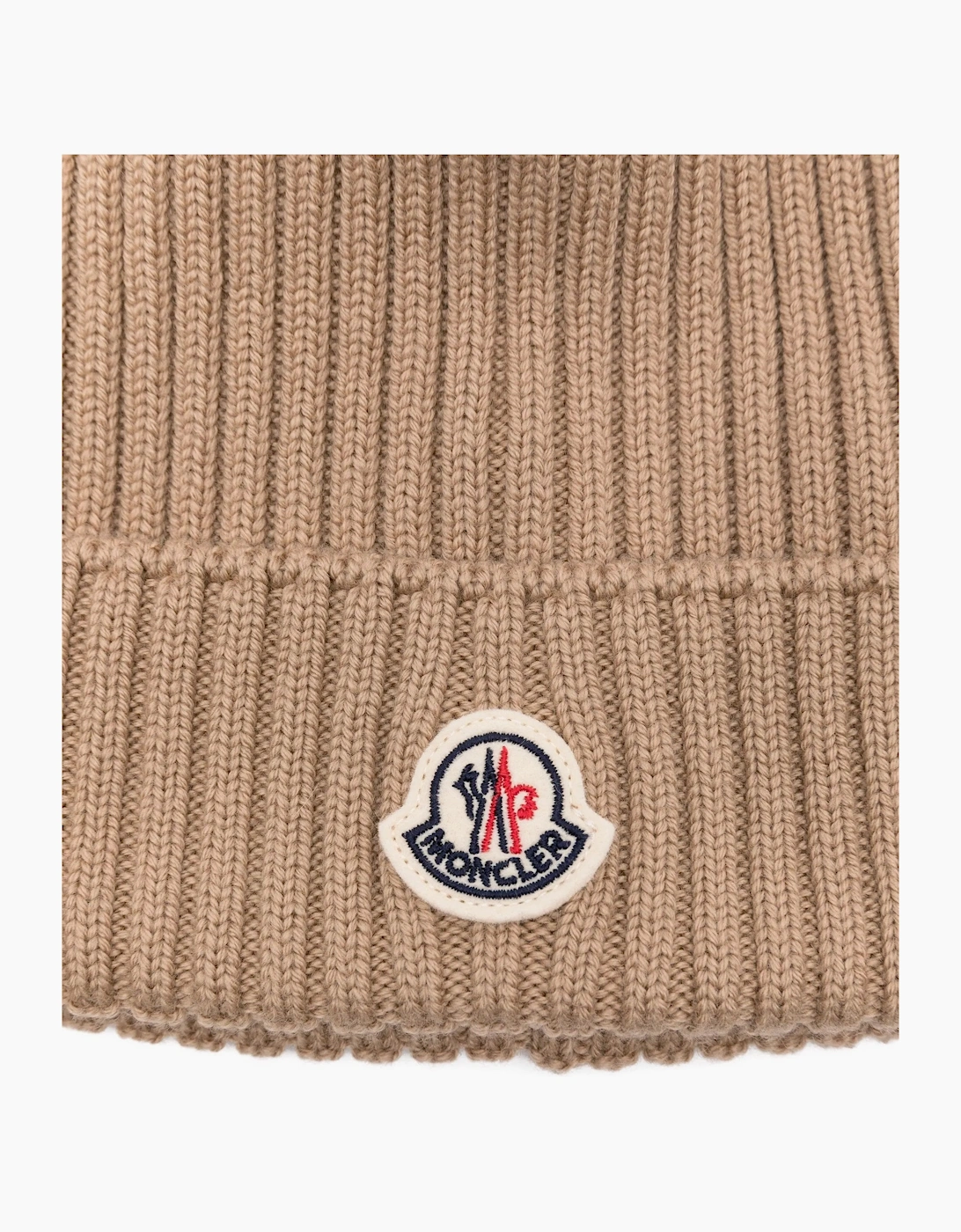 Kids Fur Bobble Hat Beige