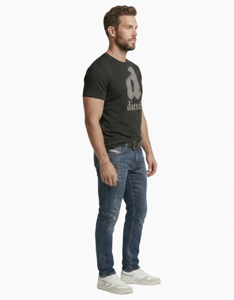 Diesel Mens T Shirts T-Diegor-K59 Graphic Logo