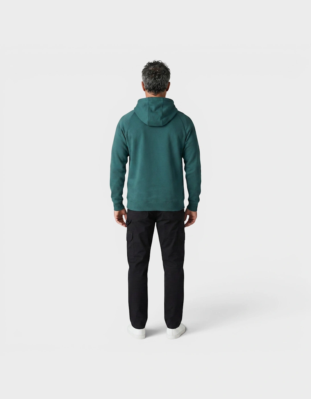Force Logo Hoodie Teal Heather
