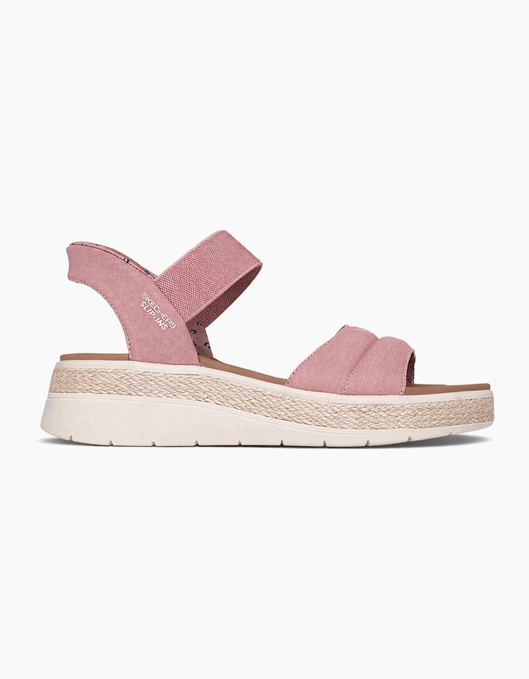 Skechers BOBS SUN RAY Womens Ankle Strap Sandals Rose