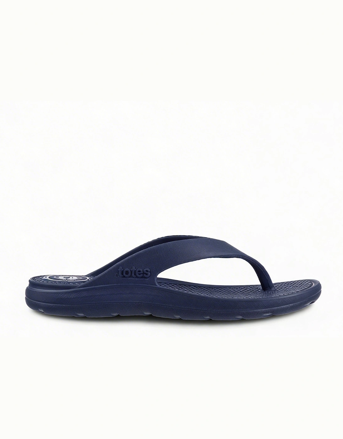 Totes Sol Bounce 0350 Womens Toe-Post Sandals Navy