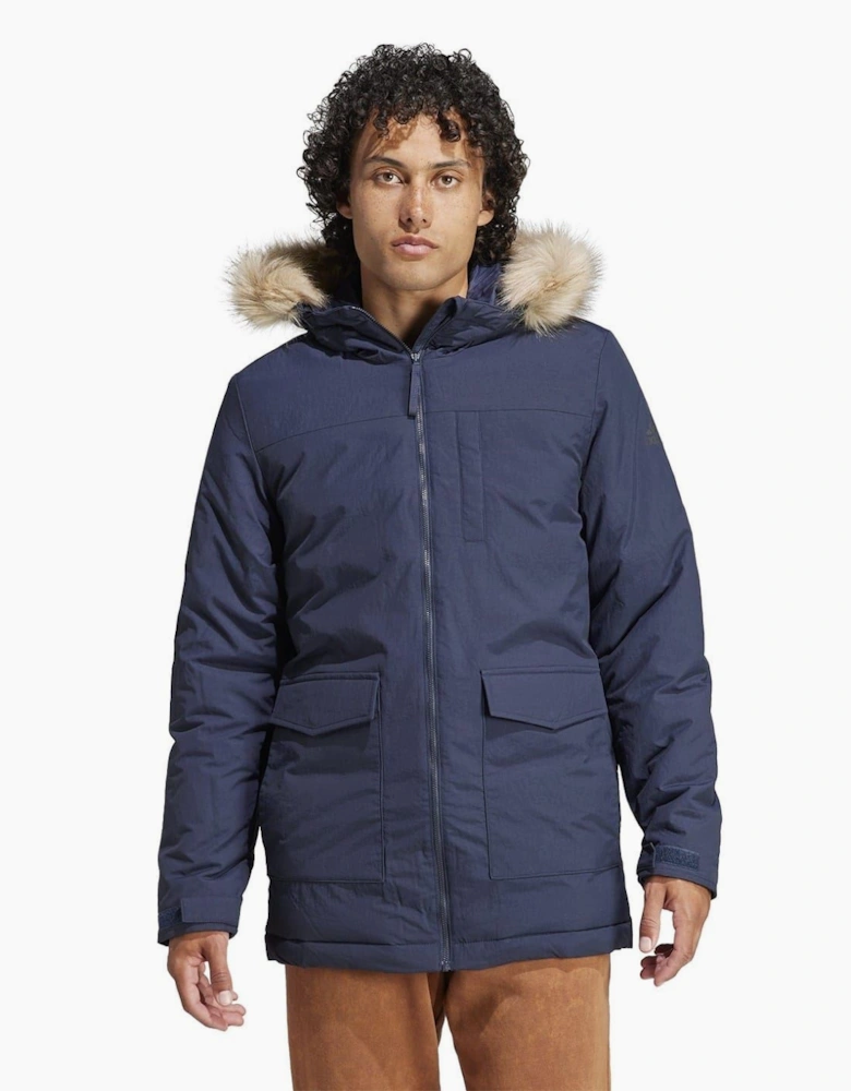 Mens Ho Fur Pa Parka
