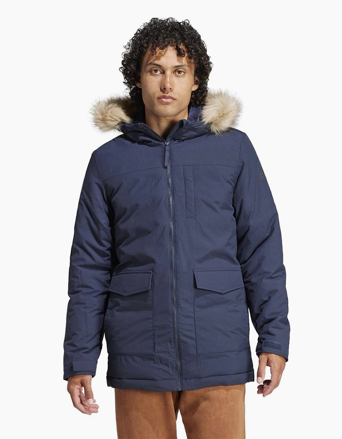 Mens Ho Fur Pa Parka