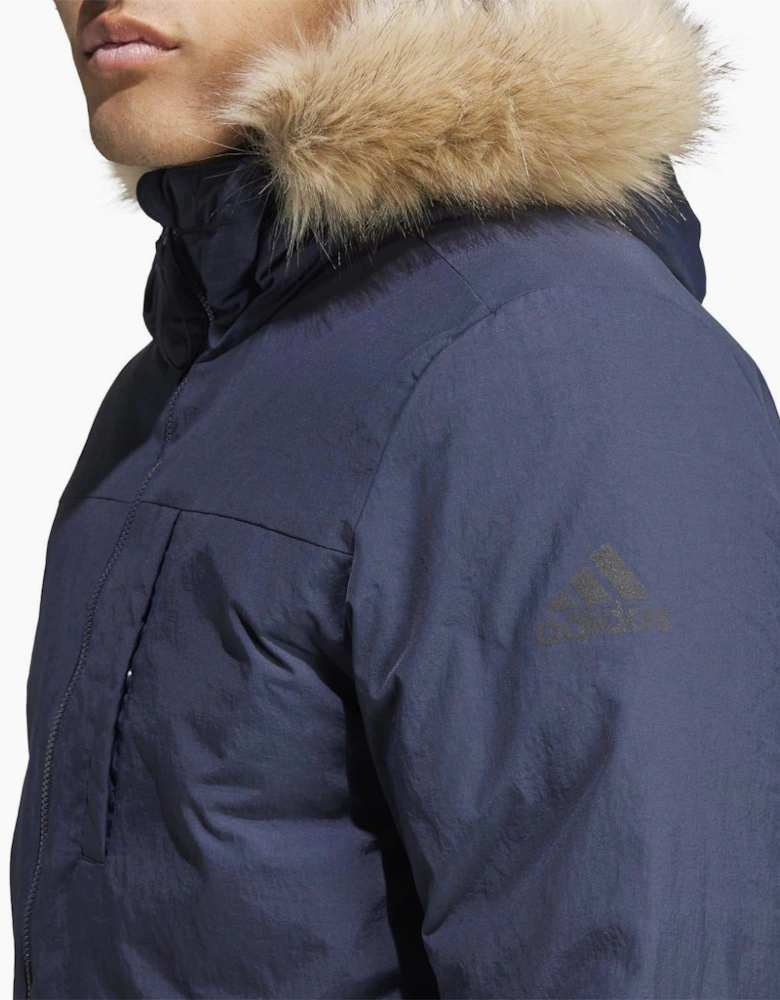 Mens Ho Fur Pa Parka