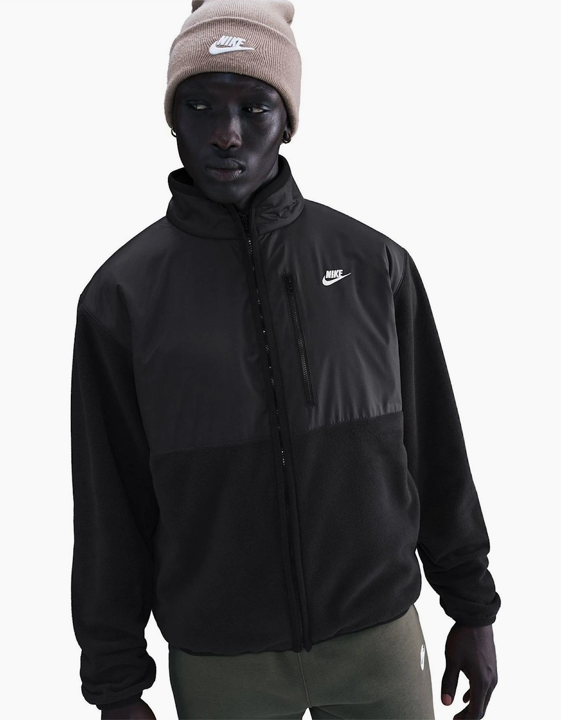 Solid Patterned Full Zipper Sweat Jacket with Zipped Pocket, 7 of 6