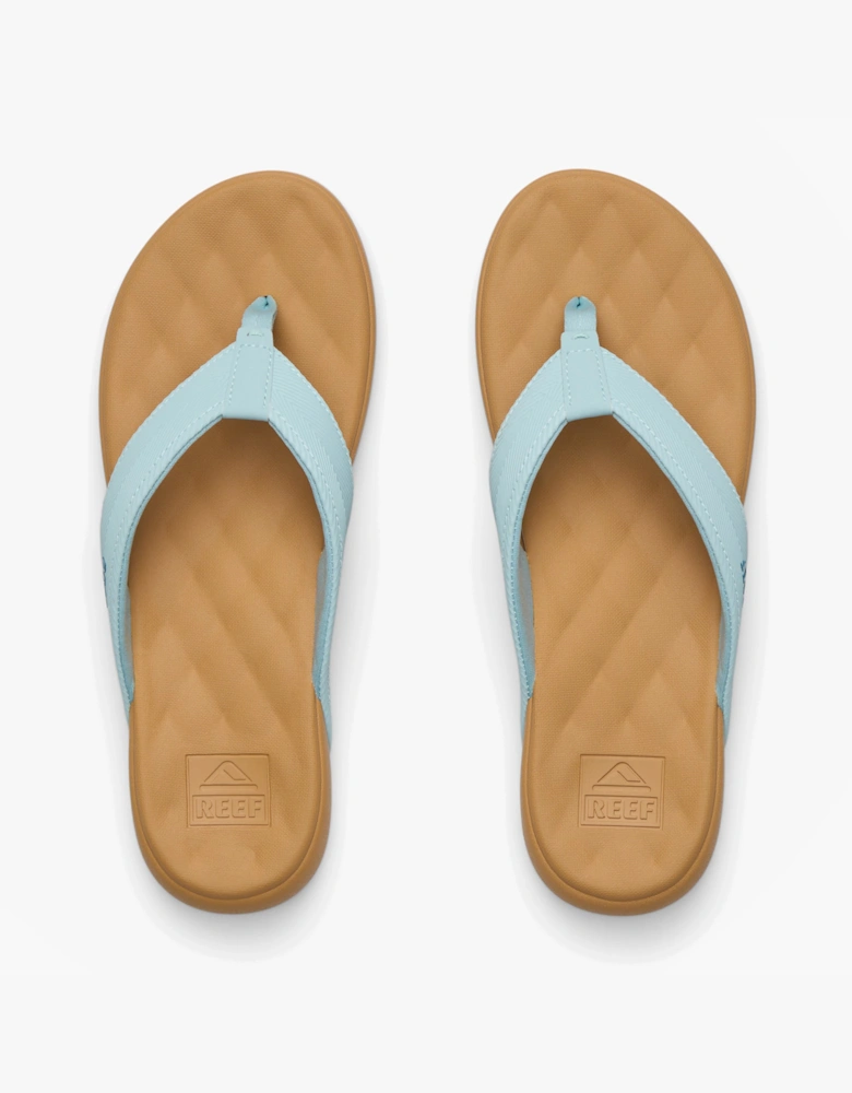 Reef CUSHION MELODY Womens Toe-Post Sandals Blue Haze/Doe