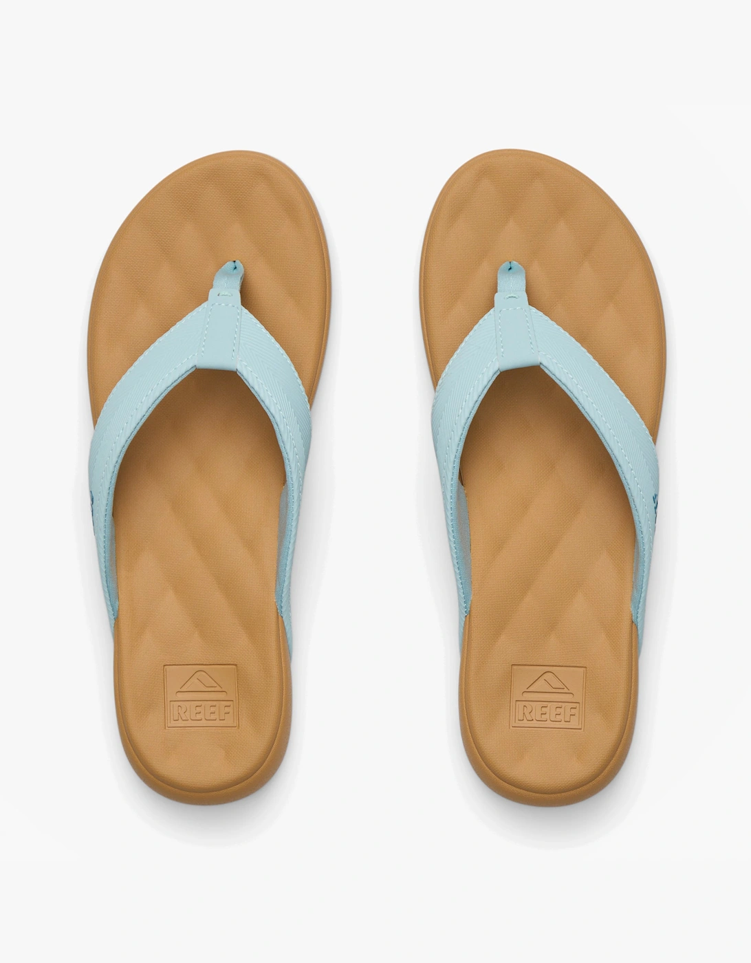 Reef CUSHION MELODY Womens Toe-Post Sandals Blue Haze/Doe