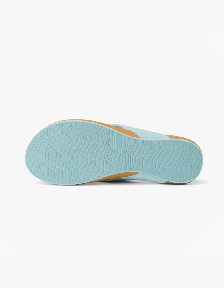 Reef CUSHION MELODY Womens Toe-Post Sandals Blue Haze/Doe