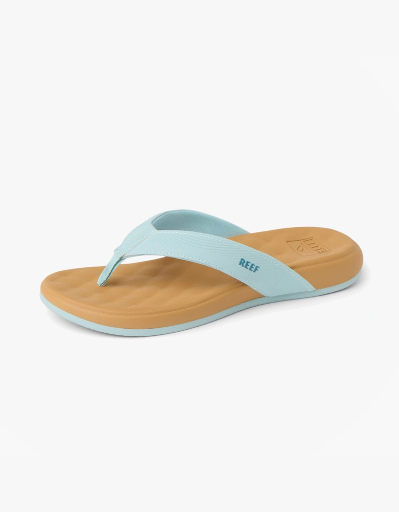 Reef CUSHION MELODY Womens Toe-Post Sandals Blue Haze/Doe