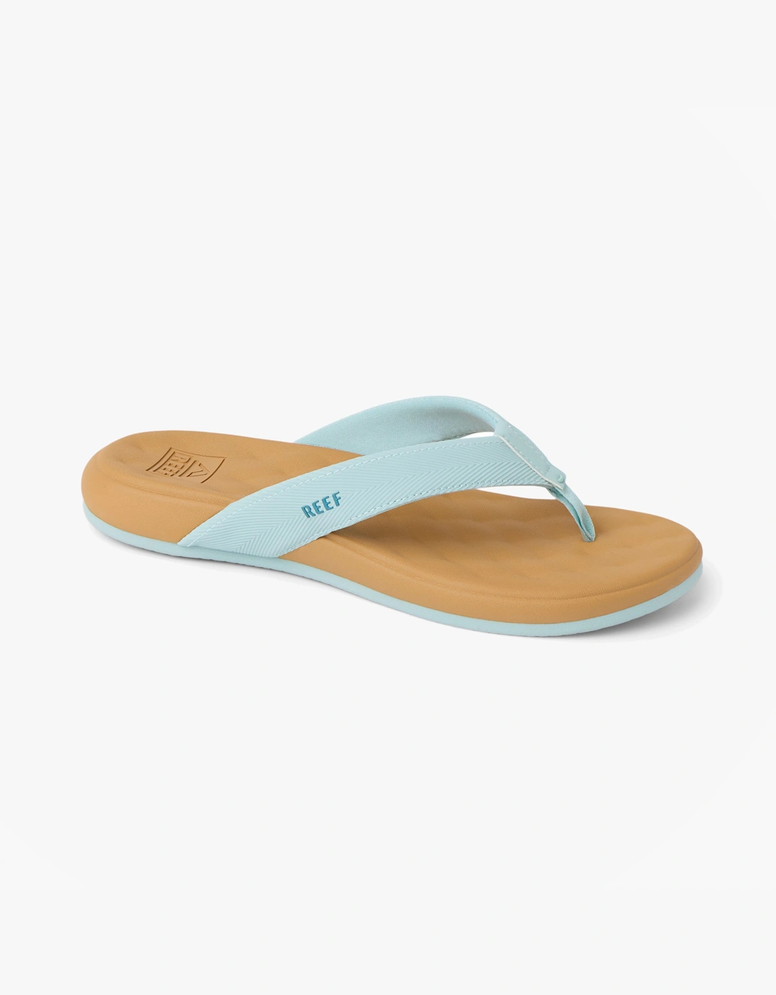 Reef CUSHION MELODY Womens Toe-Post Sandals Blue Haze/Doe