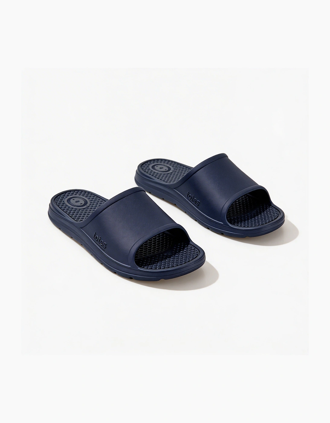 Totes Sol Bounce 0371P Mens Sliders Navy