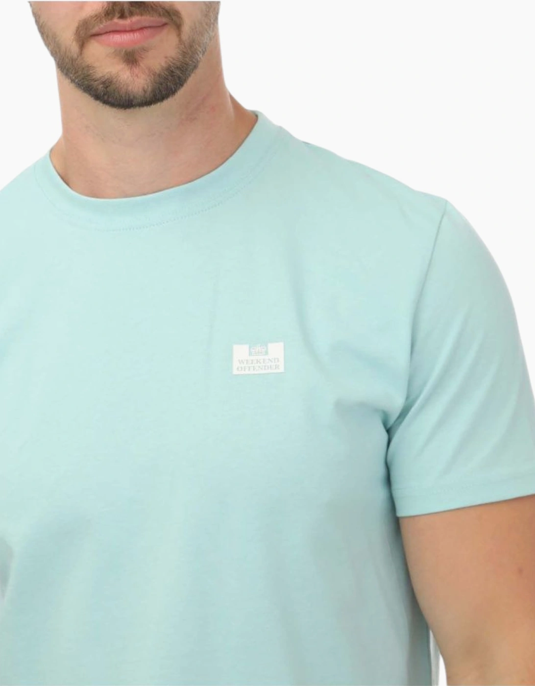 Weekend Offender Mens T Shirts Crew Neck Short Tops