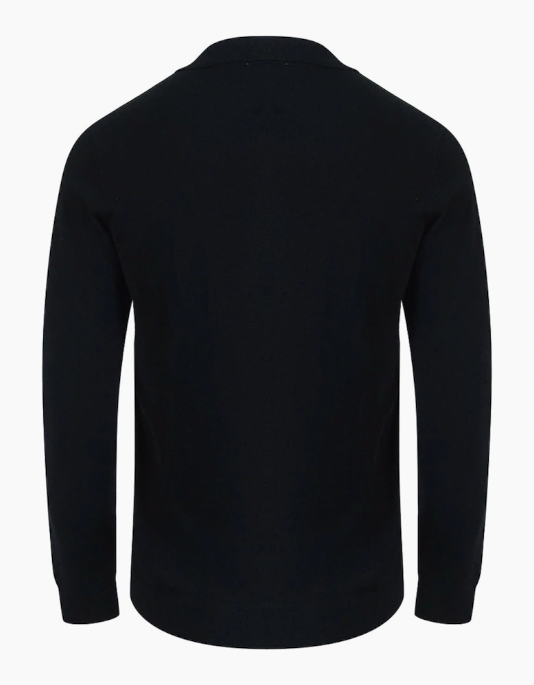 Aquascutum Active Derby Polo Black Polo Shirt