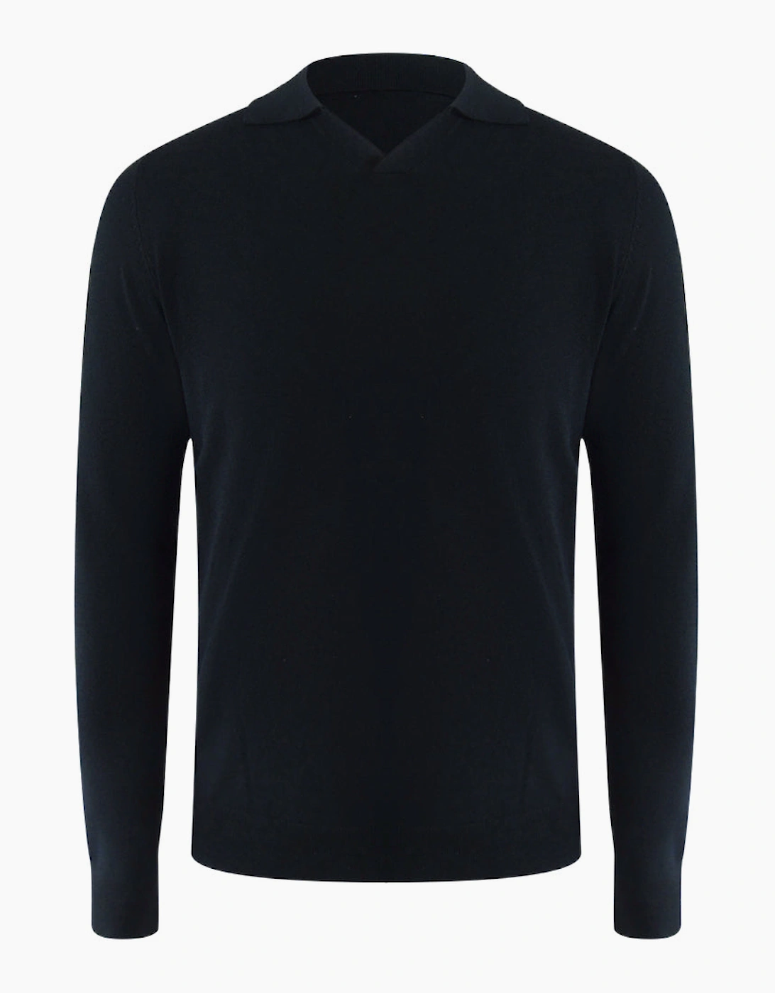 Aquascutum Active Derby Polo Black Polo Shirt