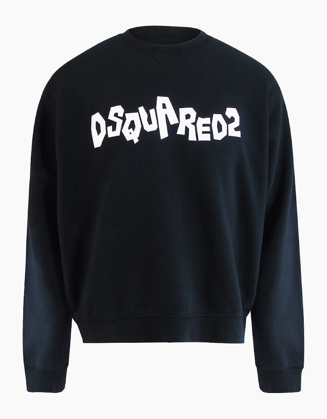 Dsquared2 Contrast Brand Logo Black Jumper