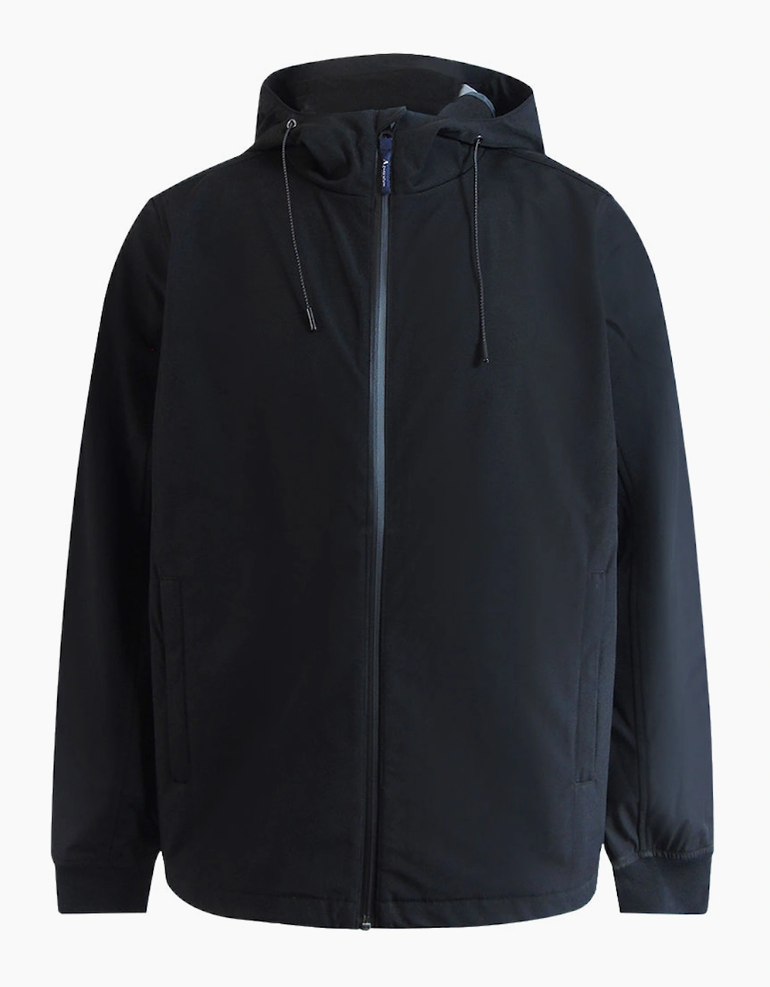 Aquascutum Active Shell Hybrid Hooded Jacket Black