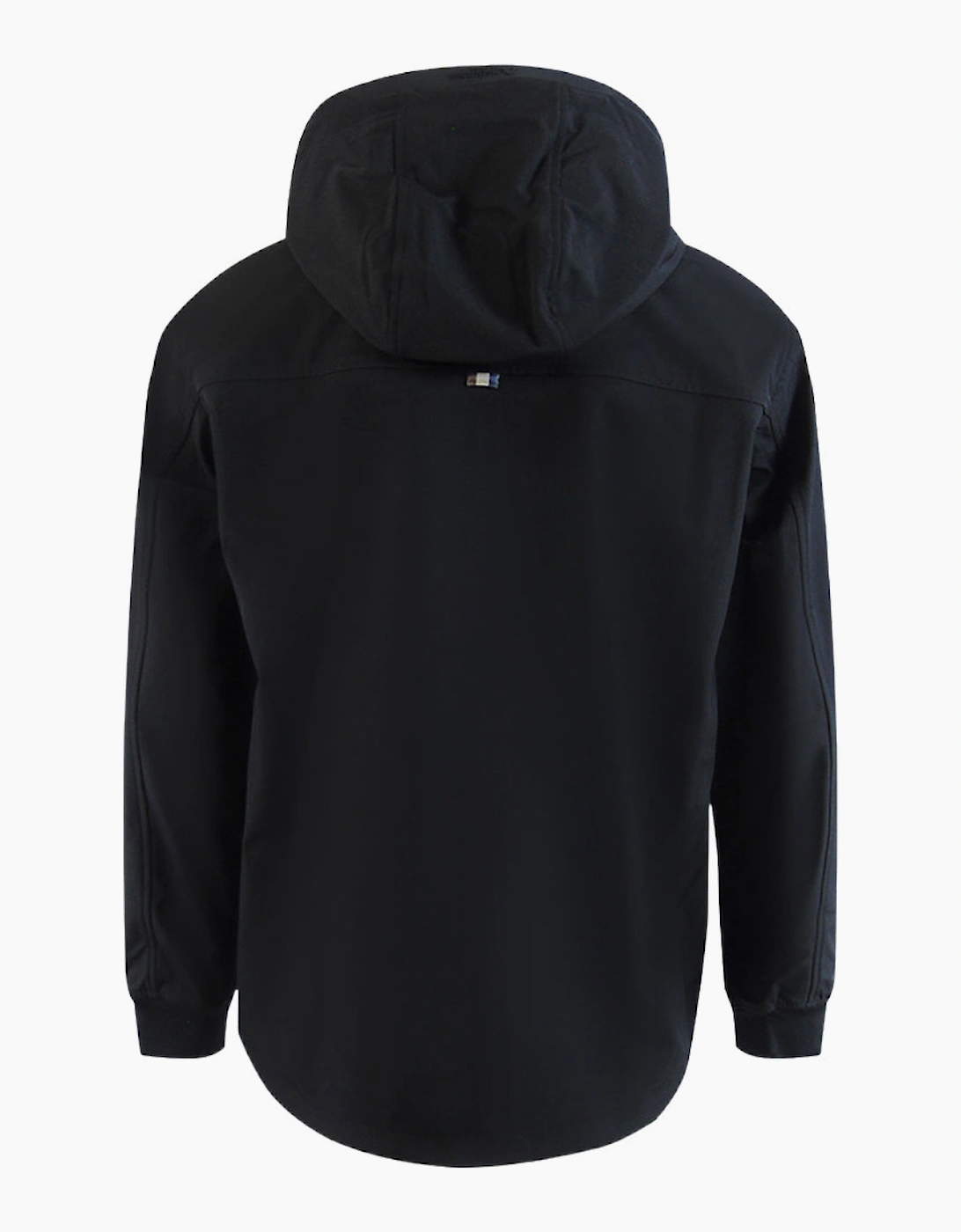 Aquascutum Active Shell Hybrid Hooded Jacket Black