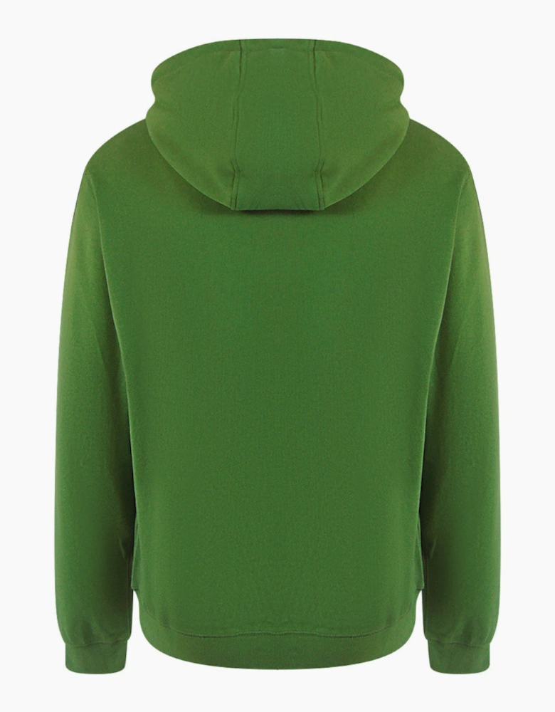 Aquascutum Active Big Logo Army Green Hoodie