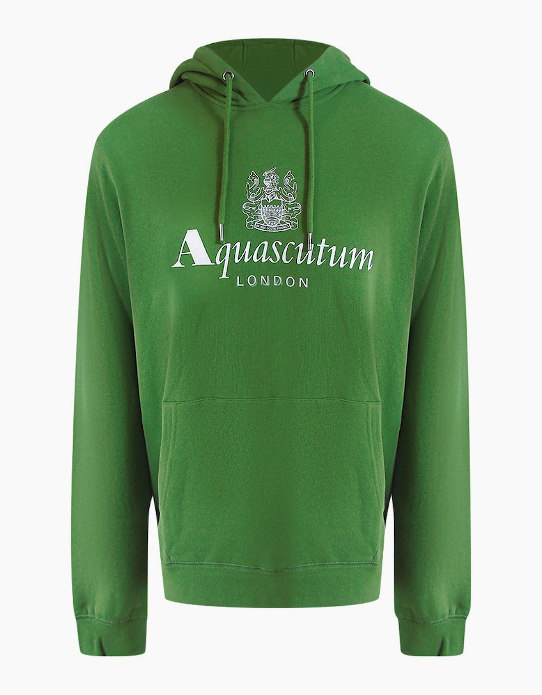 Aquascutum Active Big Logo Army Green Hoodie, 3 of 2