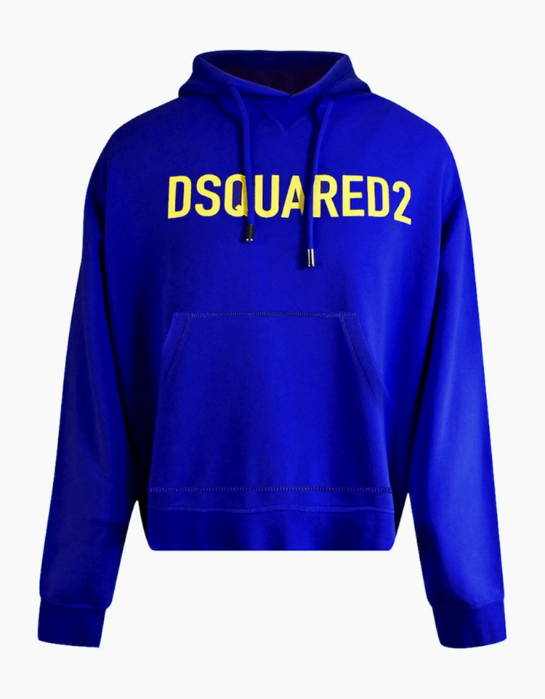 Dsquared2 Cool Fit Brand Logo Purple Hoodie
