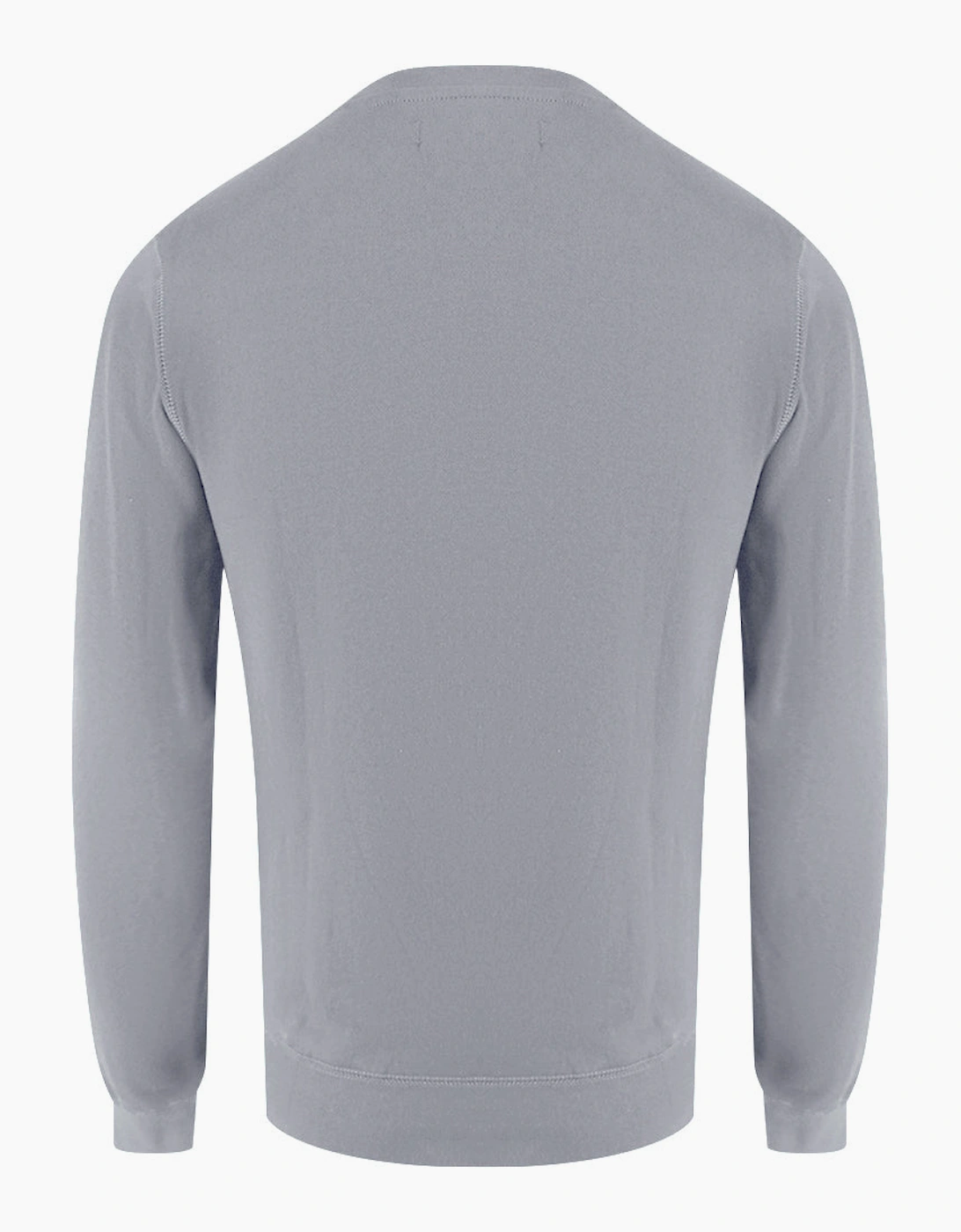 Aquascutum Active Small Logo Crew Neck Moonrock Fleece