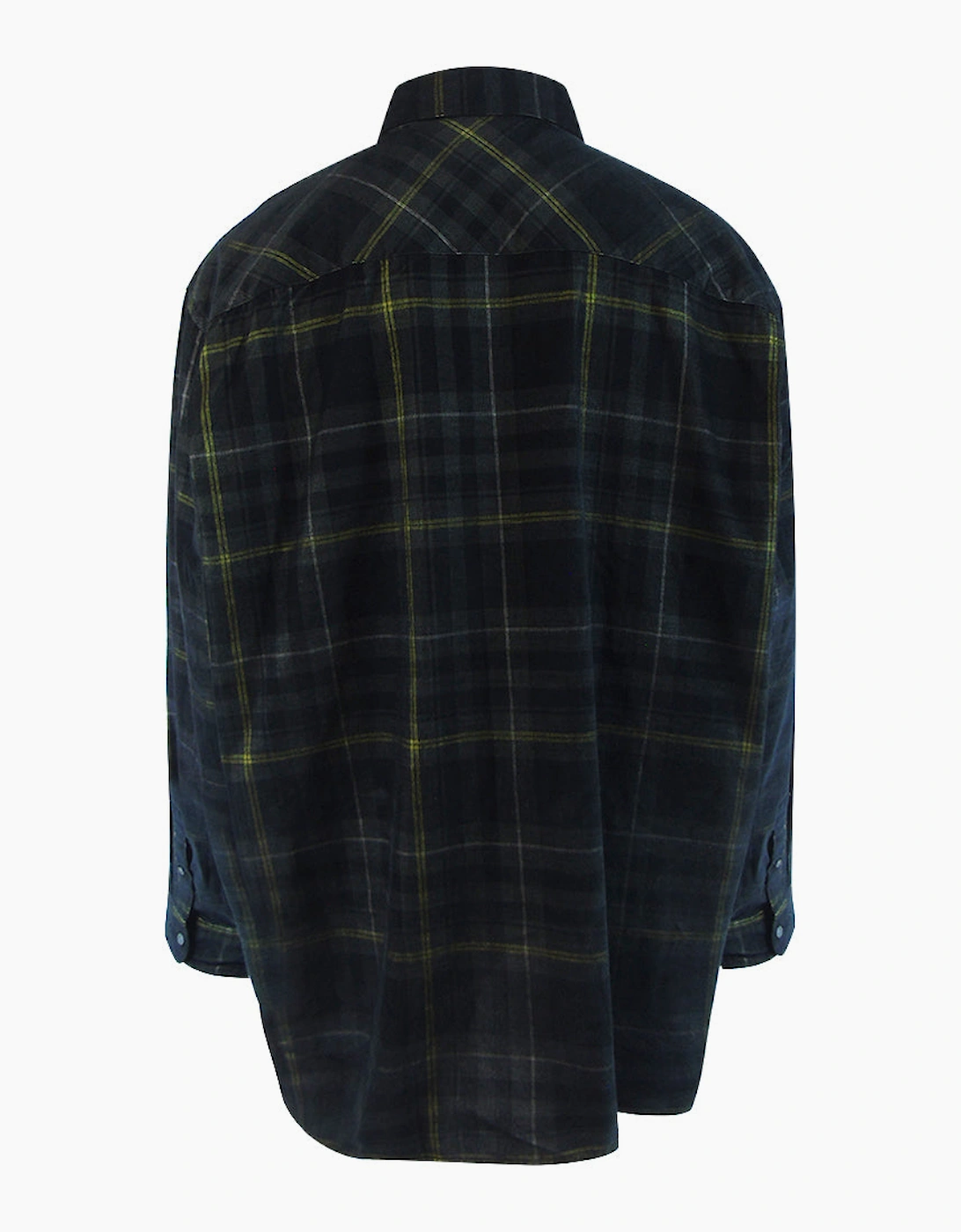 Lyle & Scott Black Tartan Corduroy Shirt