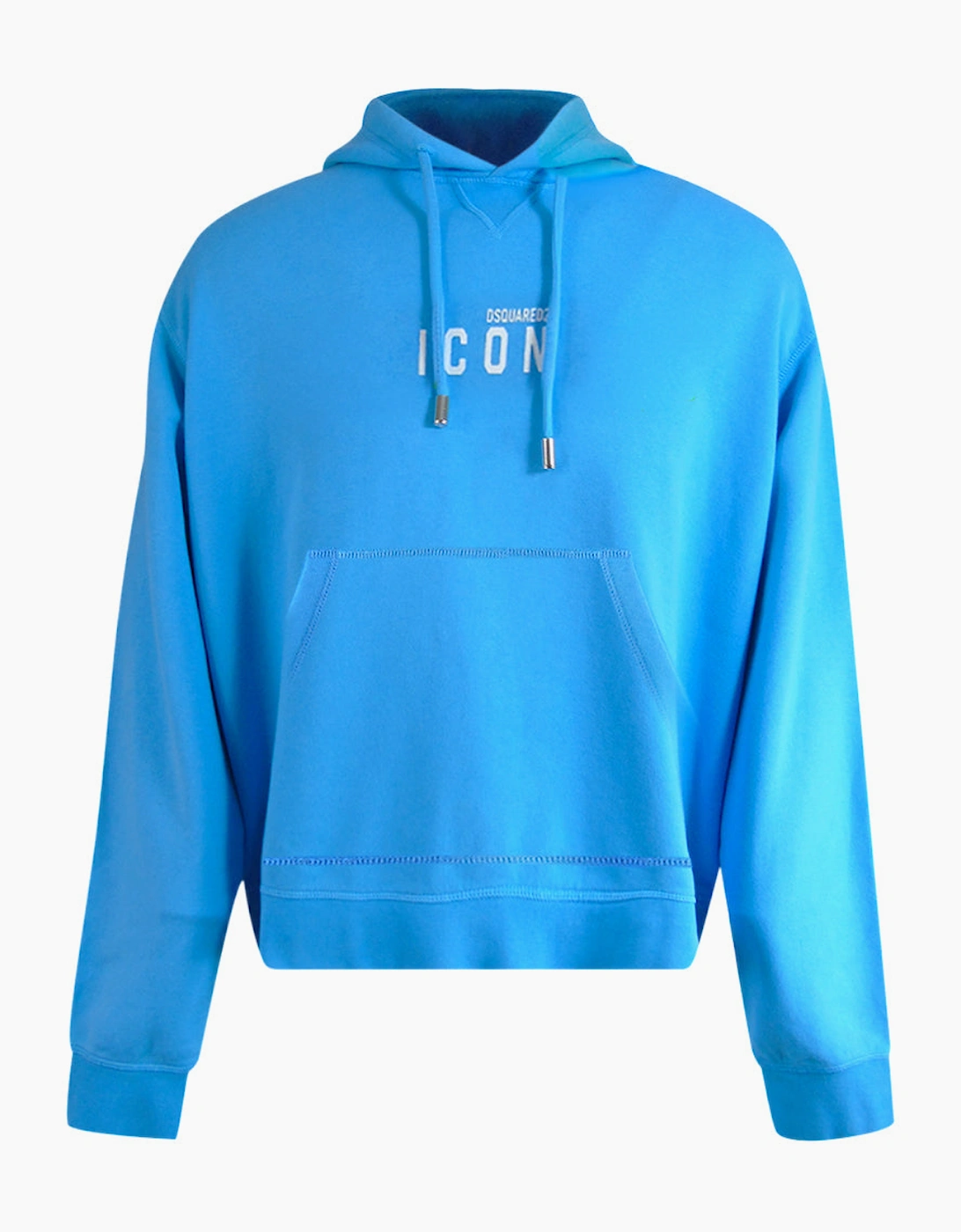 Dsquared2 Icon Small Logo Light Blue Hoodie